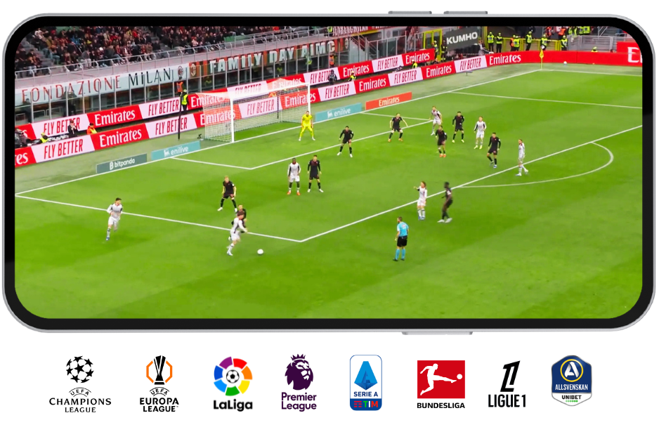 Appar för att se fotboll live